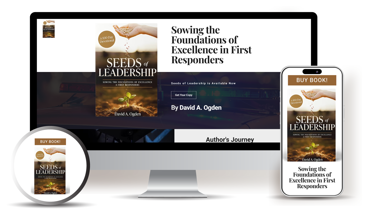 David Ogden website designed by Stars and Stripes Marketing